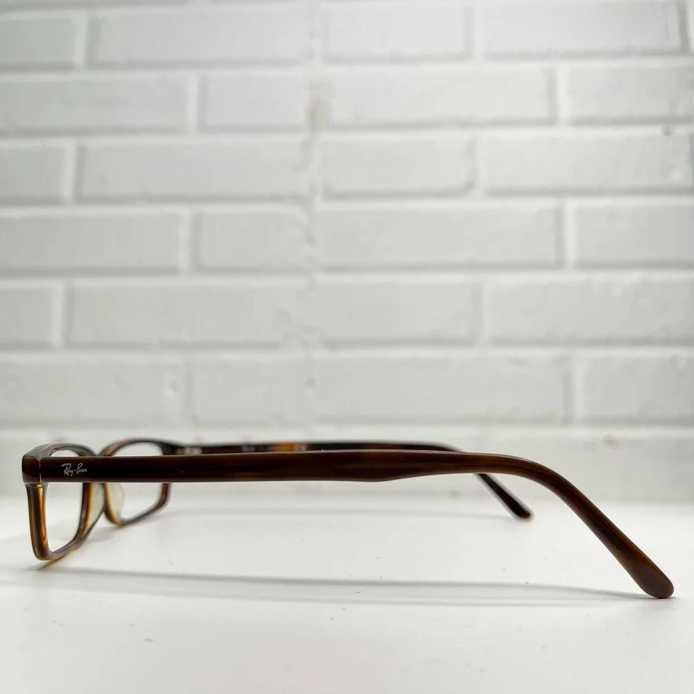 Ray-Ban Eyeglasses Womens RB 5095 2019 Brown Rectangle Frames 50-16-140 1159
